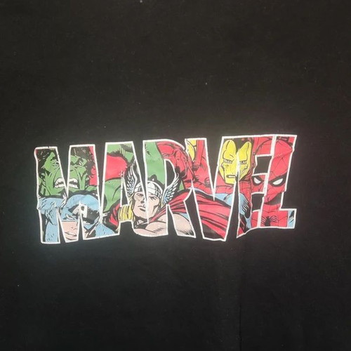 Marvel t-shirt size 3XL, black