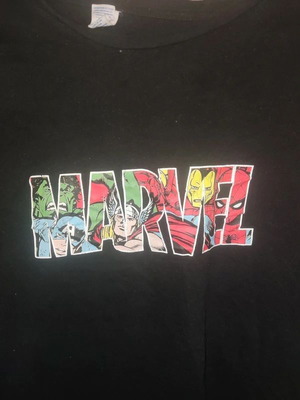 Marvel t-shirt size 3XL, black