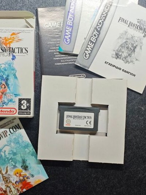 Final Fantasy Tactics Game Boy Advance μεταχειρισμένο, έκδοση PAL