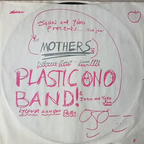 John Lennon & Yoko Ono and The Mothers Live Jam LP used, rock