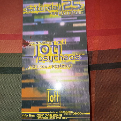 Flyer Old School Rave Sunrise Zone μεταχειρισμένο