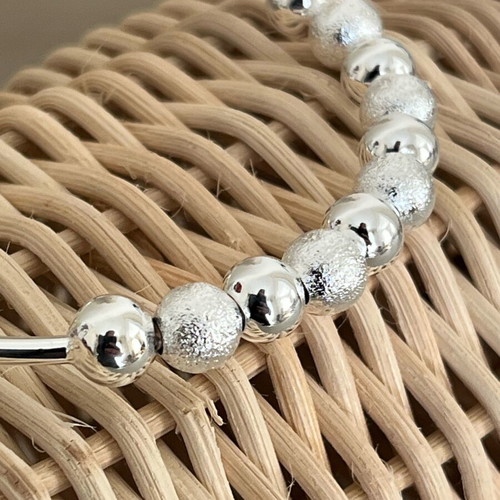Adjustable bracelet new, silver