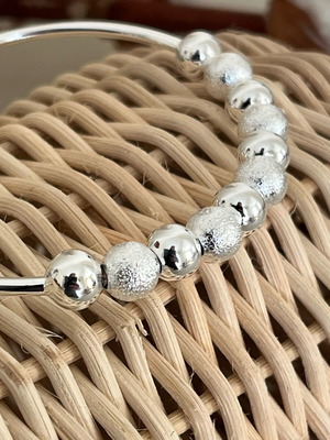 Adjustable bracelet new, silver