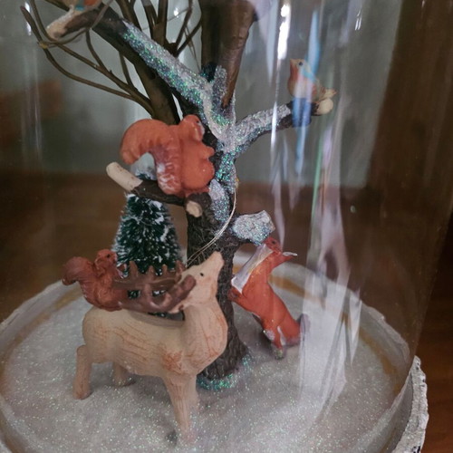 Christmas decoration with light Marks & Spencer like new, battery operated