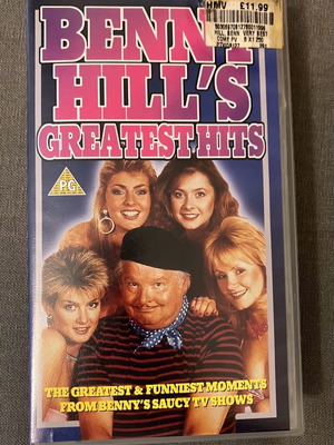 Benny Hills Greatest Hits VHS used videotape