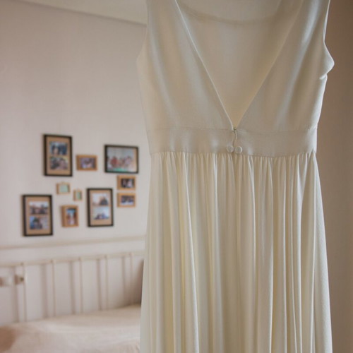 Wedding dress Ioanna Kourbela like new with free crown