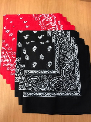 ΠΡΟΣΦΟΡΑ: 7 μπαντάνες μαντήλια-κασκόλ, για κεφάλι, ΚΑΙΝΟΥΡΙΑ!!