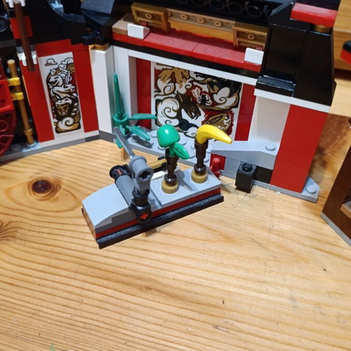Lego Ninjago Monastery of Spinjitzu set 70670 used with figures