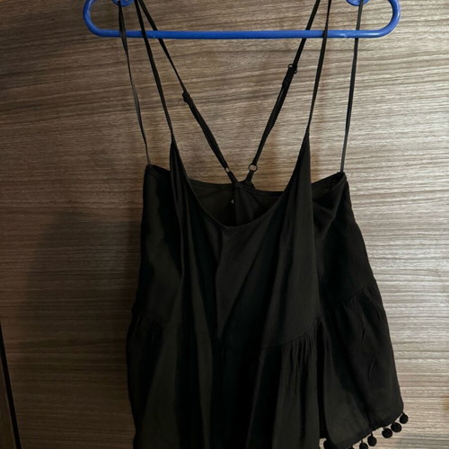 Attrattivo black top like new, adjustable straps, size S
