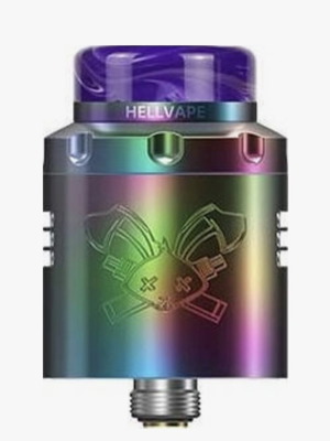Dead Rabbit V2 RDA rainbow lightly used