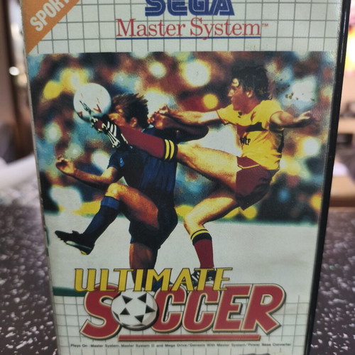 Ultimate Soccer Sega Master System game used