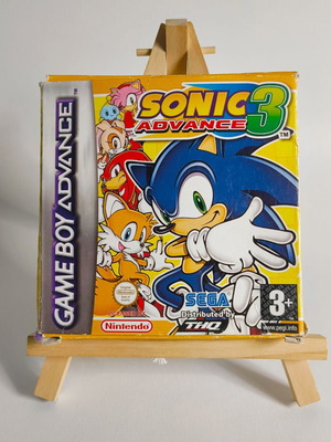 Sonic Advance 3 Nintendo Game Boy Advance used, complete and functional