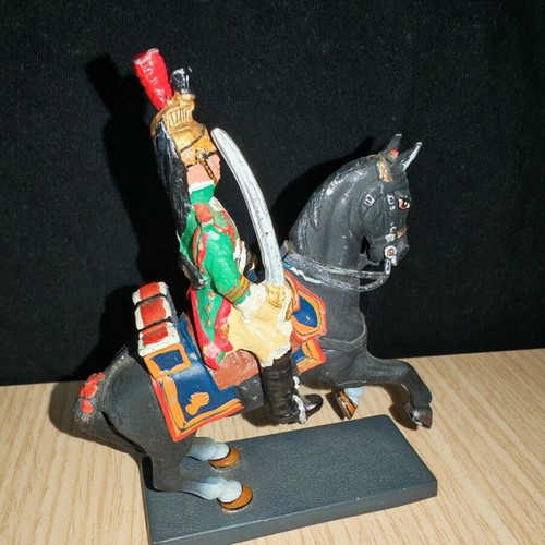 DeAgostini French Imperial Guard Horse Grenadier metal miniature like new