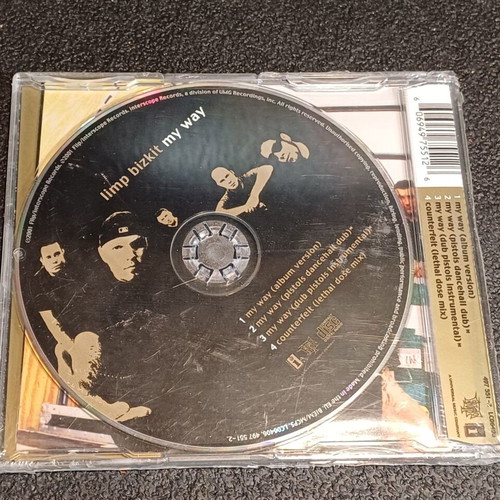 Limp Bizkit My Way CD Maxi-Single Enhanced 2001 sealed