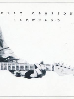 Eric Clapton Slowhand vinyl record used, rock