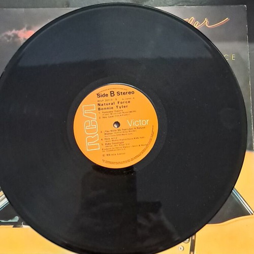 Bonnie Tyler Natural Force vinyl record