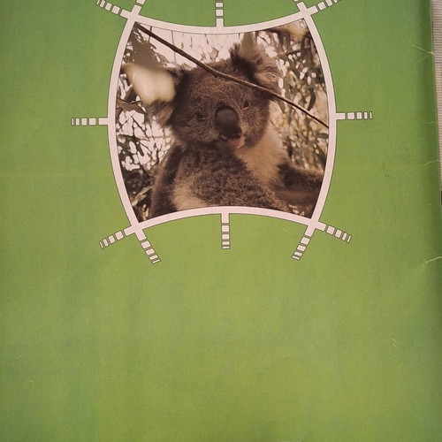 Collectible WWF Animals – For Rescue Panini Album complete with insert