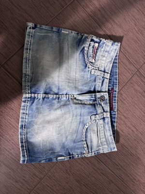 Short skirt light blue, size S/M, like new