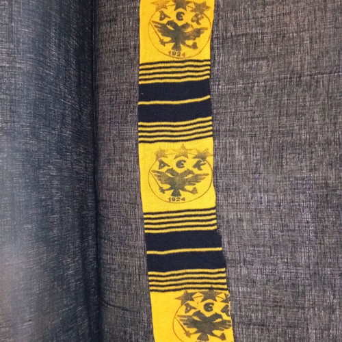 AEK scarf vintage used from the 1980s