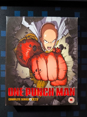 One Punch Man Complete Series Blu-ray Set with Secret Note Booklet and Sleeve