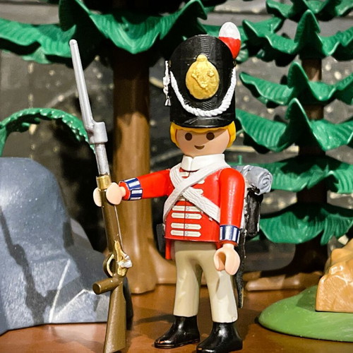 Playmobil British Redcoat Soldier Waterloo Battle 1815 Custom Made New
