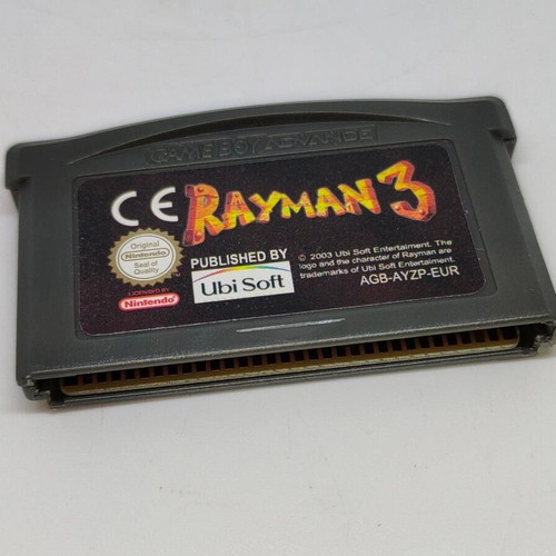 Rayman 3 Game Boy Advance game like new with protective case
