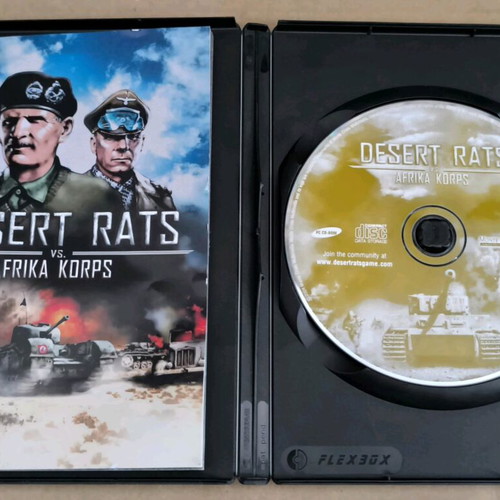 Desert Rats Vs Afrika Korps PC CD-ROM like new