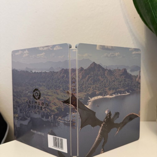 Crimson Desert PS5 Steelbook collectible metal case new