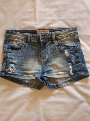 Jean short Pink Woman size 34 like new