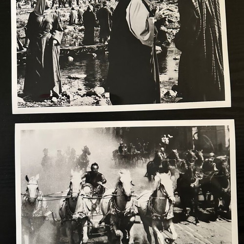 Ben Hur 6 authentic photos like new, pack