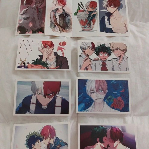 Shoto Todoroki My Hero Academia postcard set of 10 new