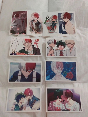 Shoto Todoroki My Hero Academia postcard set of 10 new