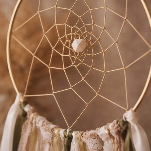 Airy Olive handmade dreamcatcher made to order
