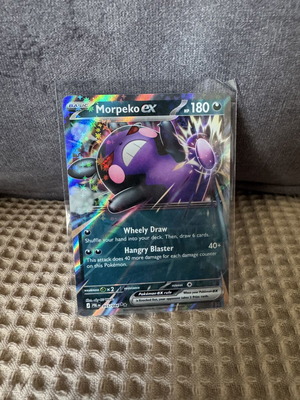 Morpeko ex (PBL 055) Pitch Black Pokemon TCG card new