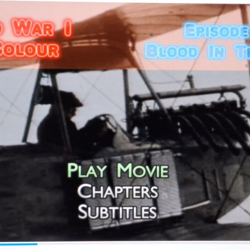 World War 1 in Colour DVD 3 of 6 new, documentary, historical