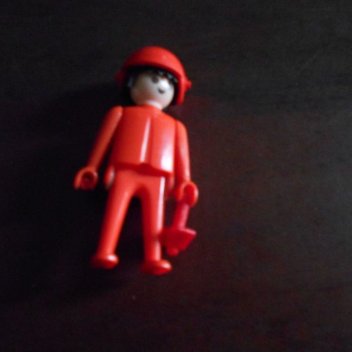 Playmobil Lyra Geobra 1974 used 3 firefighters
