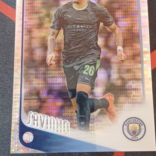 Topps Chrome UEFA Club Competitions 2025/26 Savinho Pulsar Refractor #33 Manchester City