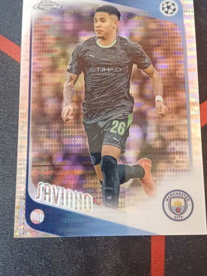 Topps Chrome UEFA Club Competitions 2025/26 Savinho Pulsar Refractor #33 Manchester City
