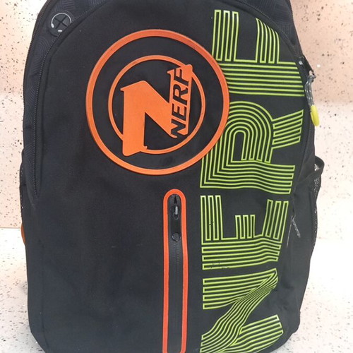Nerf School Bag used with large capacity and extra pockets