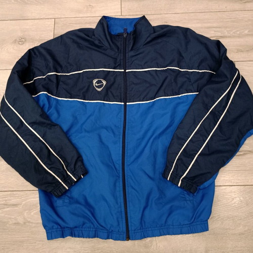 Retro Nike jacket navy and electric blue used