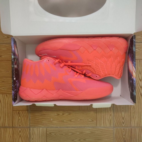 Puma Lamelo mb.01 Breast Cancer Awareness sneakers size 12