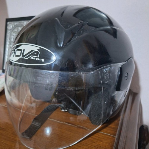 Nova Racing helmet used, summer black