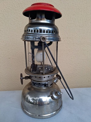 Petromax 821/250cp vintage lantern used, made in Germany