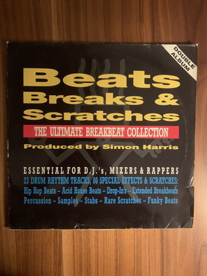 Simon Harris Beats, Breaks & Scratches τόμοι 1 & 2 διπλό LP