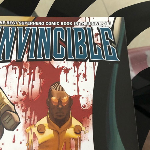 Invincible 97 comic new, origin bulletproof Kirkman Ottley, rare Amazon Prime