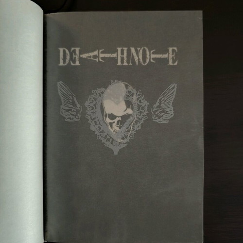 Death Note notebook used for cosplay from the anime