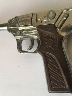 Luger WW2 пистолет реплика употребяван, метален с капсули