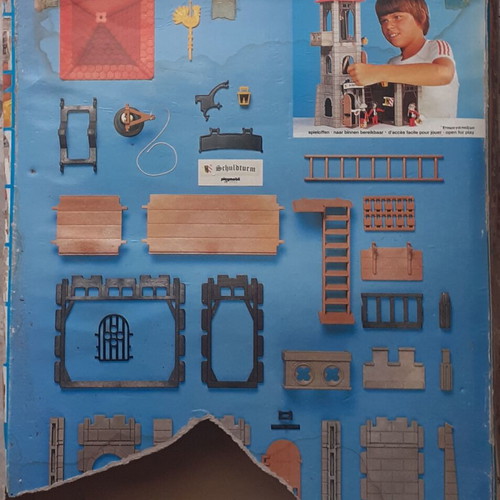 Lyra Playmobil Knight Castle with Box used