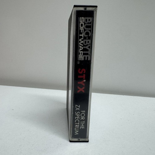 Styx ZX Spectrum game used, Bug-Byte Software 1983