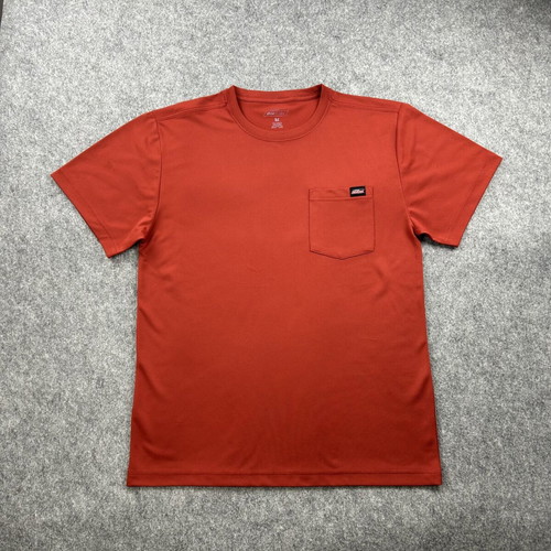 Dickies men's medium burgundy red T-shirt with pocket